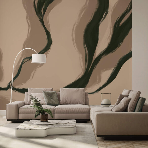 Linee organiche in tonalità tenui