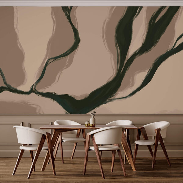 Linee organiche in tonalità tenui