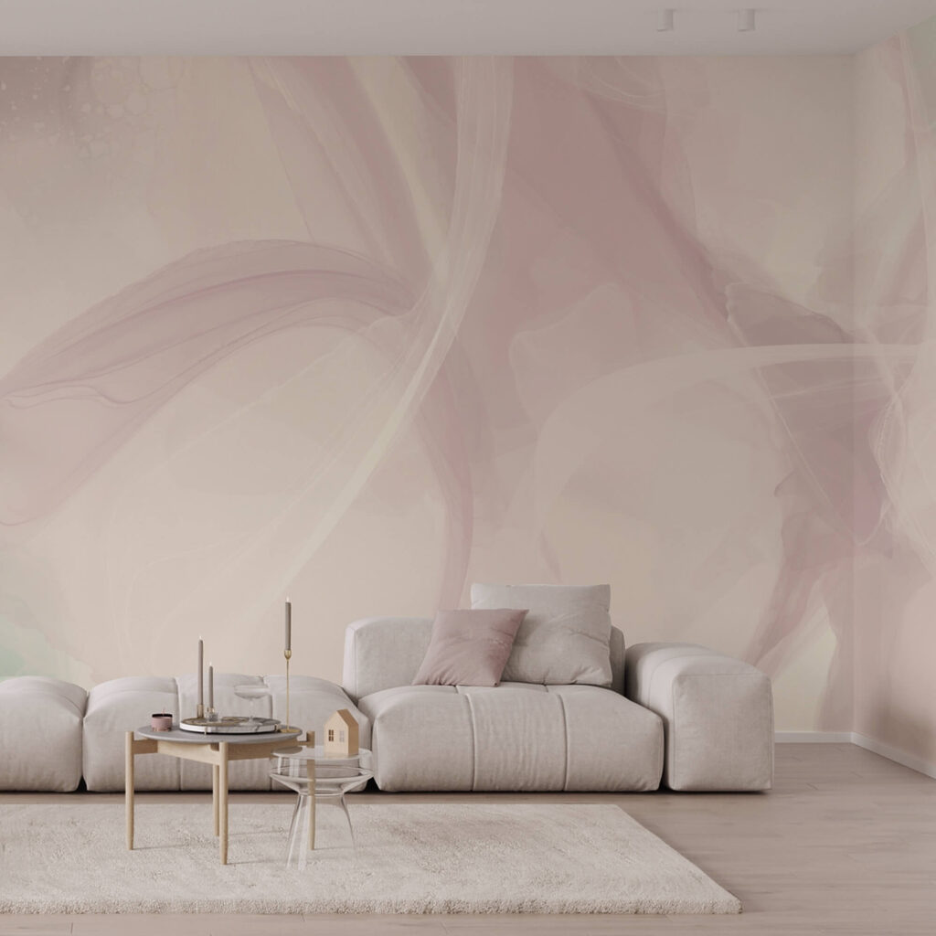 Tonalità tenui che si fondono in una delicata armonia