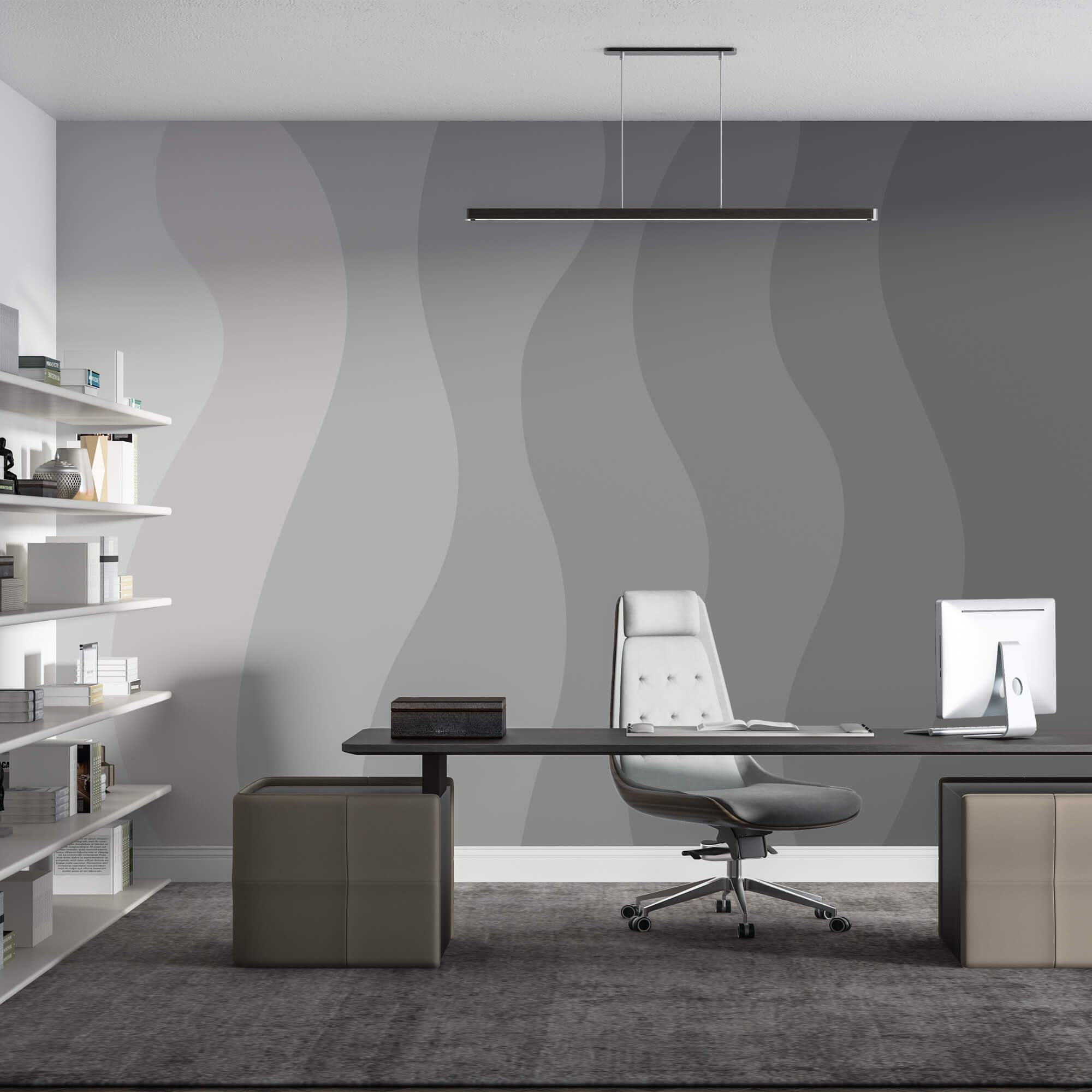 Sfondo grigio e bianco