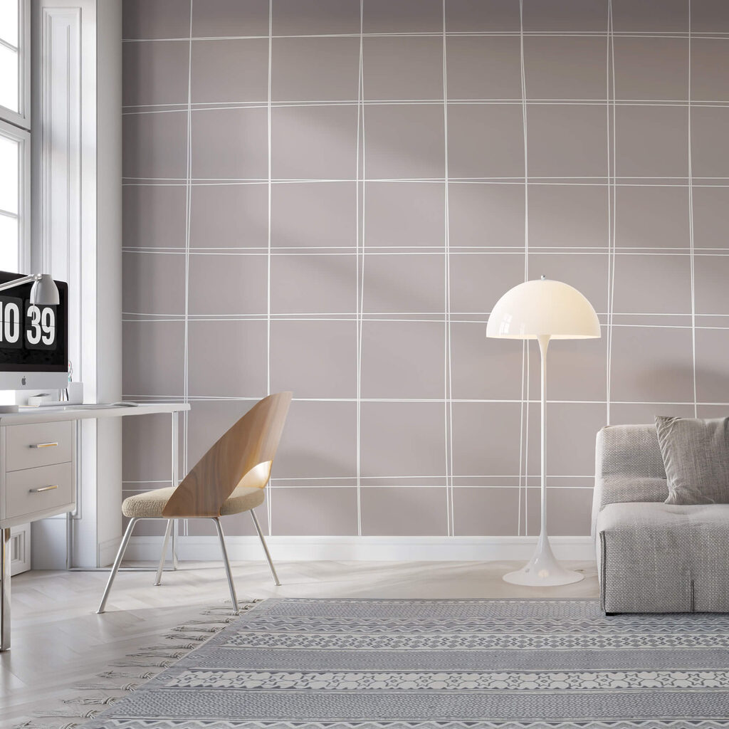 Griglia grigia e bianca