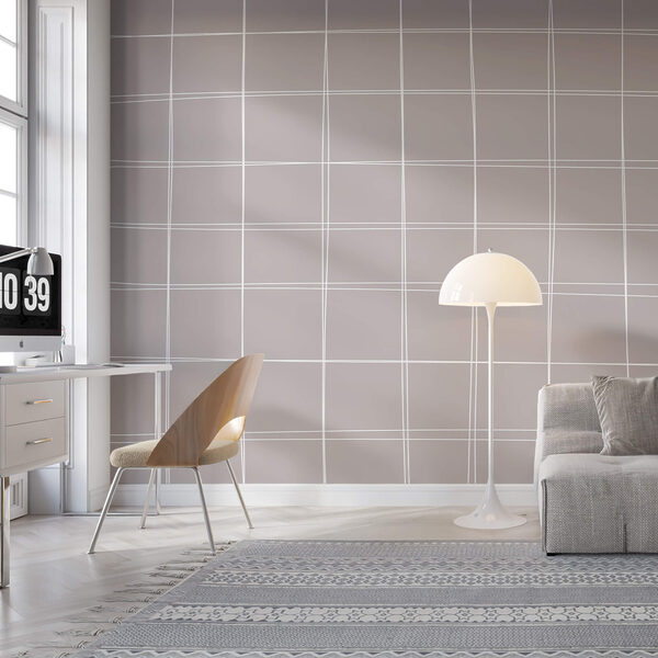 Griglia grigia e bianca