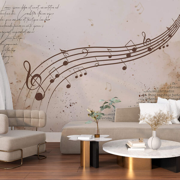 Note musicali su un foglio