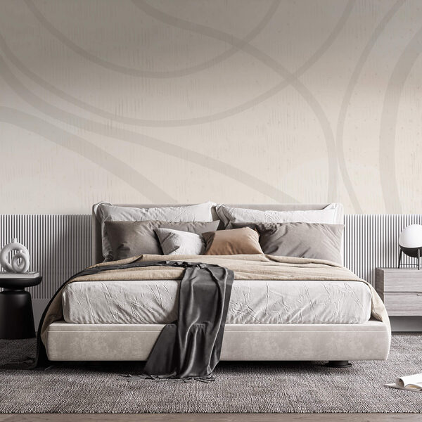 Superficie bianca con linee