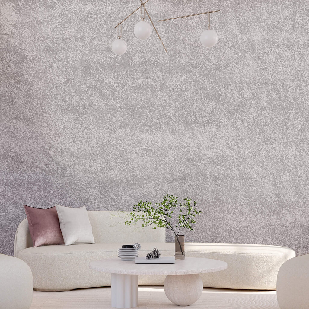 Le tonalità tenui creano un'atmosfera tranquilla