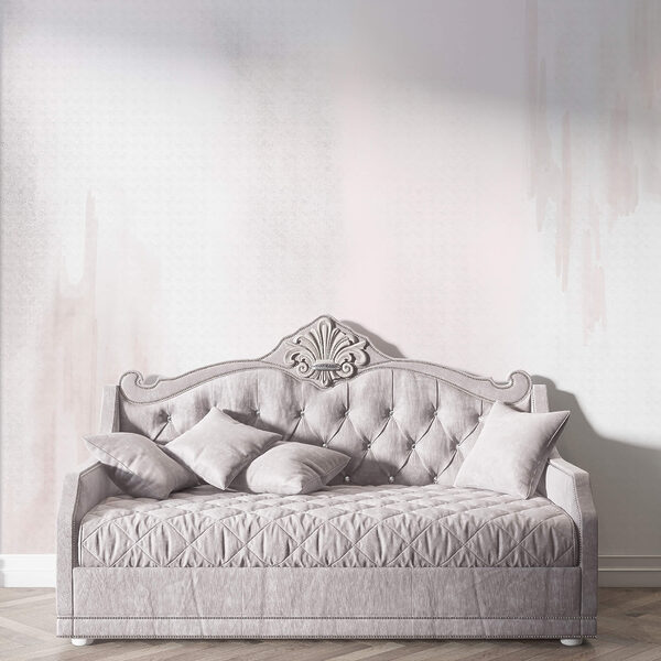 Sfondo bianco e rosa