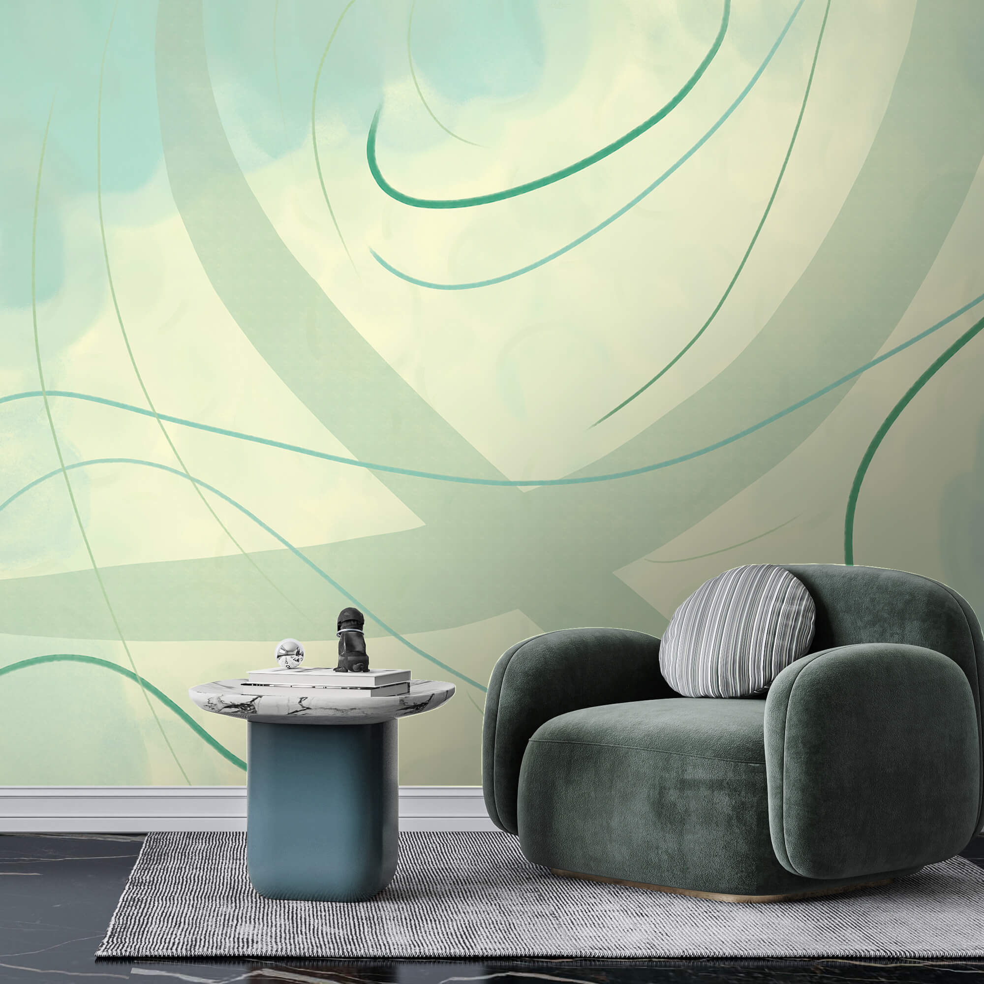 Morbidi riccioli di colore e forma