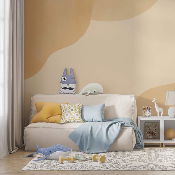 Sfondo bianco e marrone chiaro