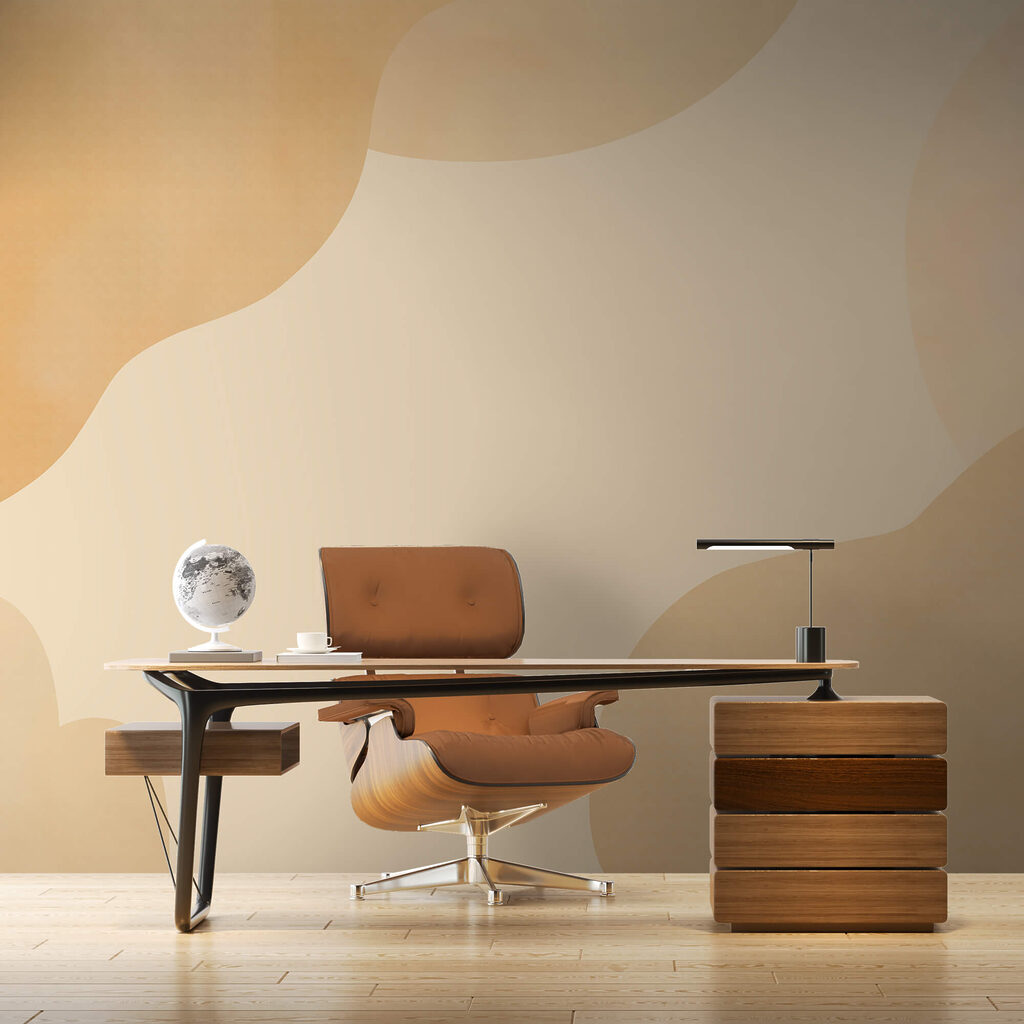 Sfondo bianco e marrone chiaro