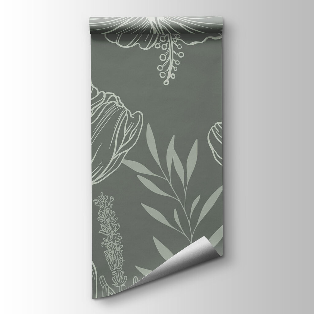 Soft blooms on a muted backdrop Soft blooms on a muted backdrop