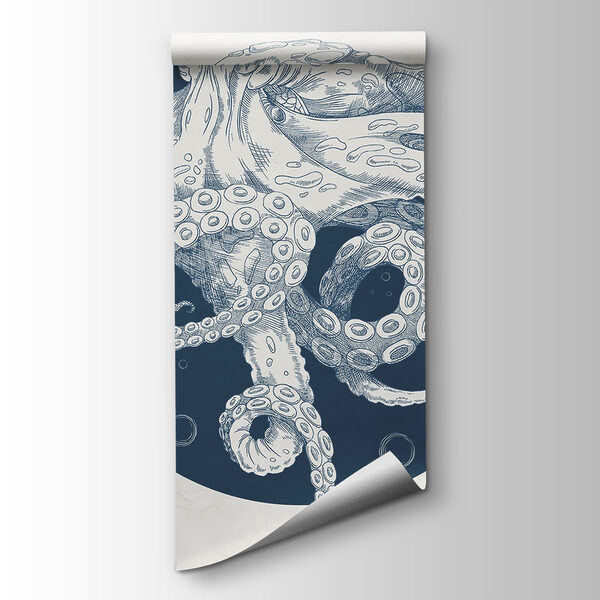 Drawing of an octopus