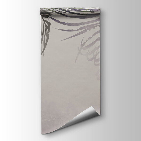 Gentle leaves sway in soft light Gentle leaves sway in soft light