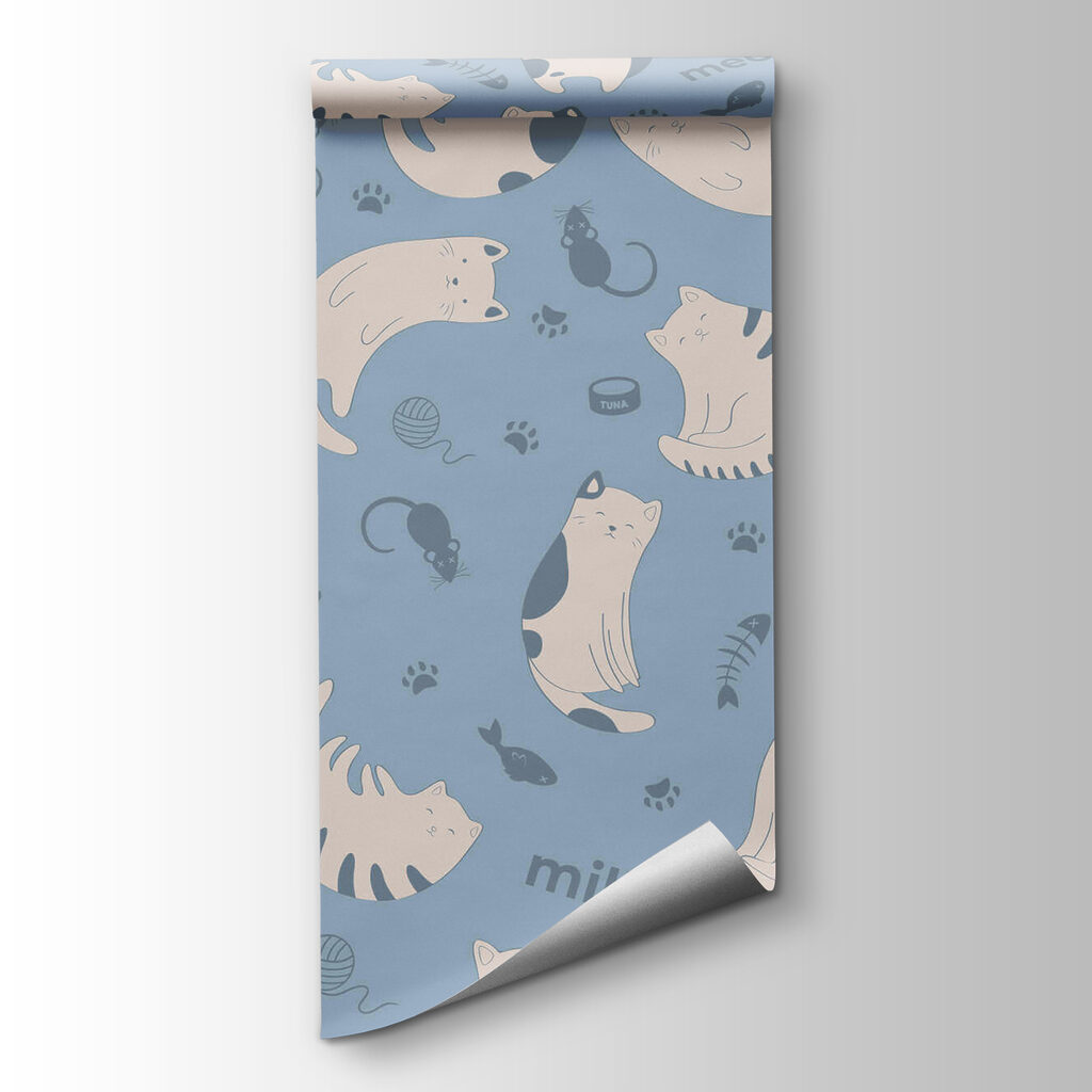 Pattern of cats and kittens Pattern of cats and kittens