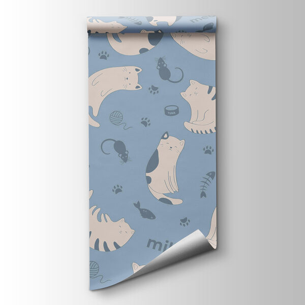 Pattern of cats and kittens Pattern of cats and kittens