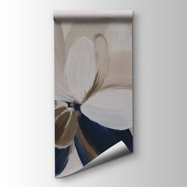 Soft petals in earthy tones