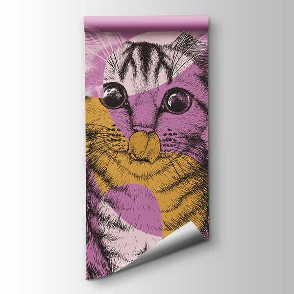 Cat with a mouse nose