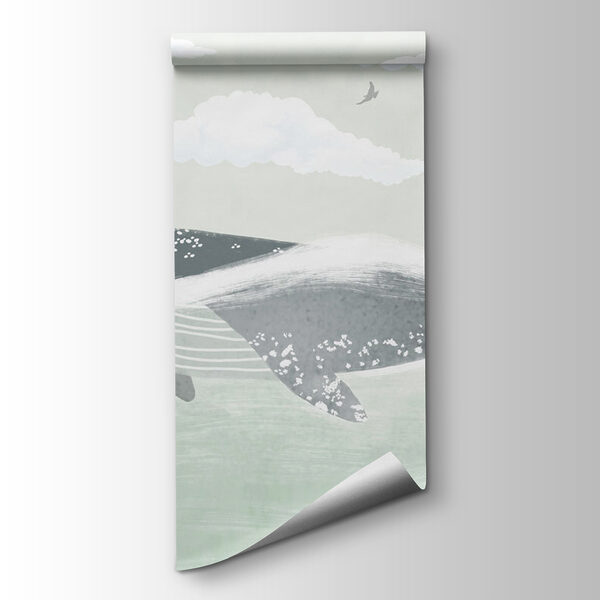 Whale swimming in the water