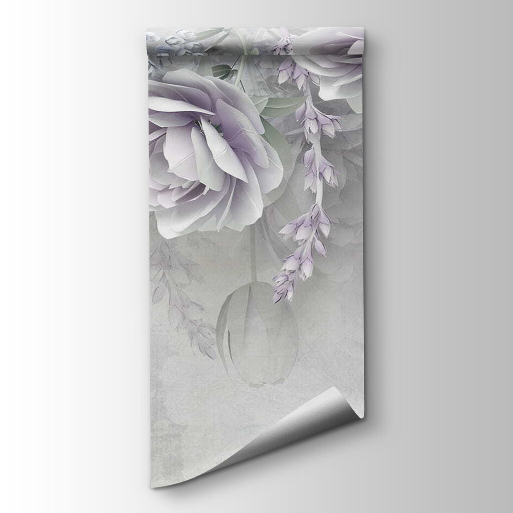 Delicate flowers in soft hues