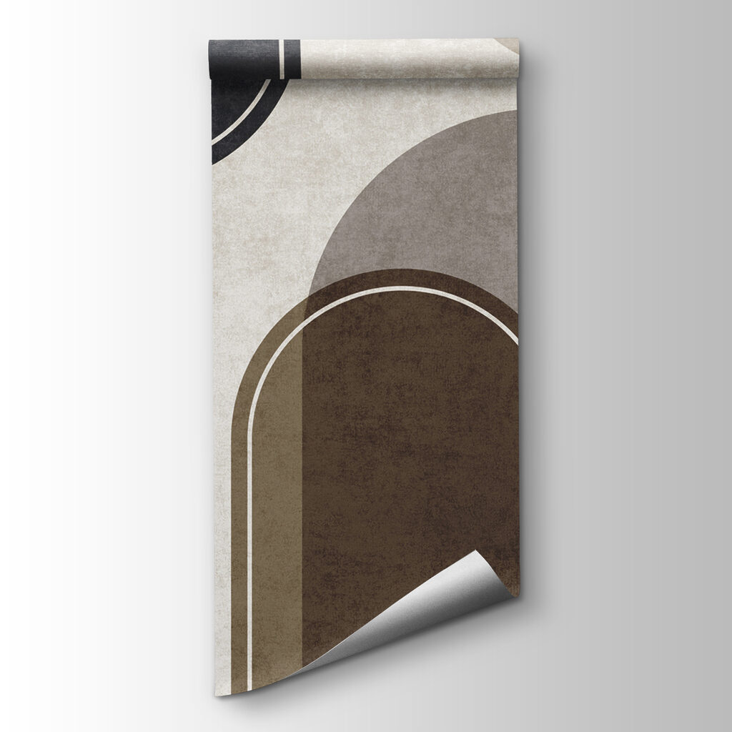 Abstract shapes in muted tones Abstract shapes in muted tones
