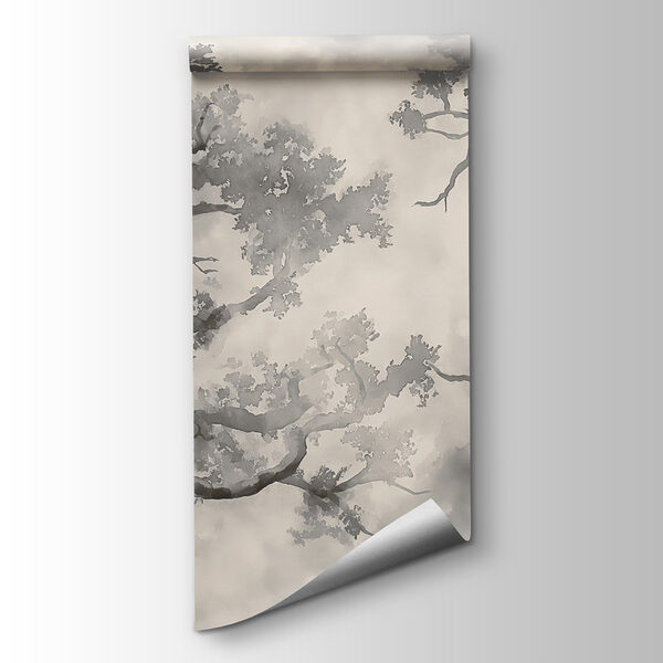 A group of trees with branches A group of trees with branches