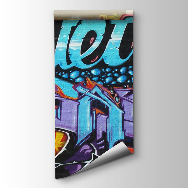 Wall with graffiti Wall with graffiti