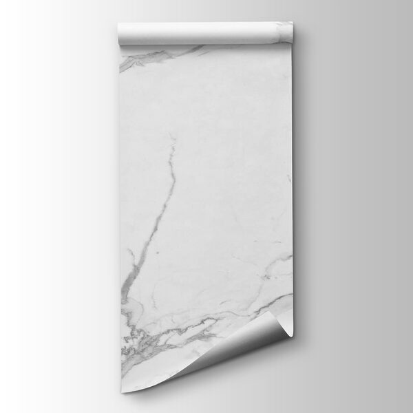 White marble with black veins