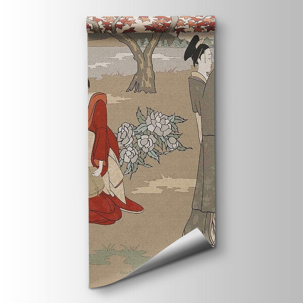 Group of women in traditional japanese clothing Group of women in traditional japanese clothing