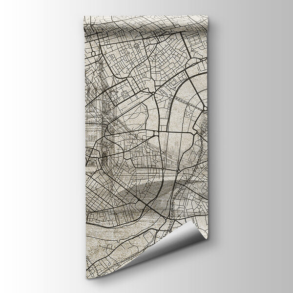 Map of a city Map of a city