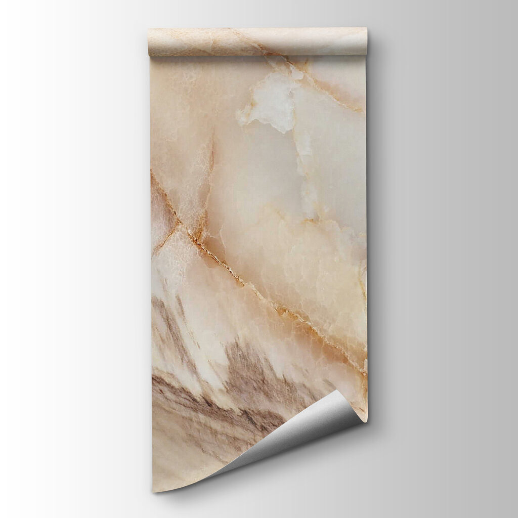 Natural stone with soft, flowing patterns Natural stone with soft, flowing patterns