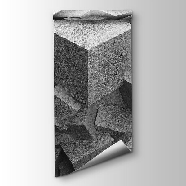 Pile of grey cubes Pile of grey cubes