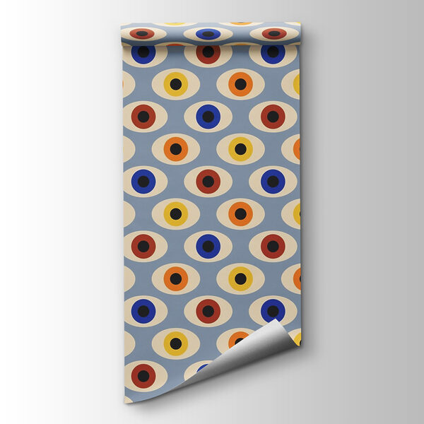 Pattern of colorful eyes Pattern of colorful eyes