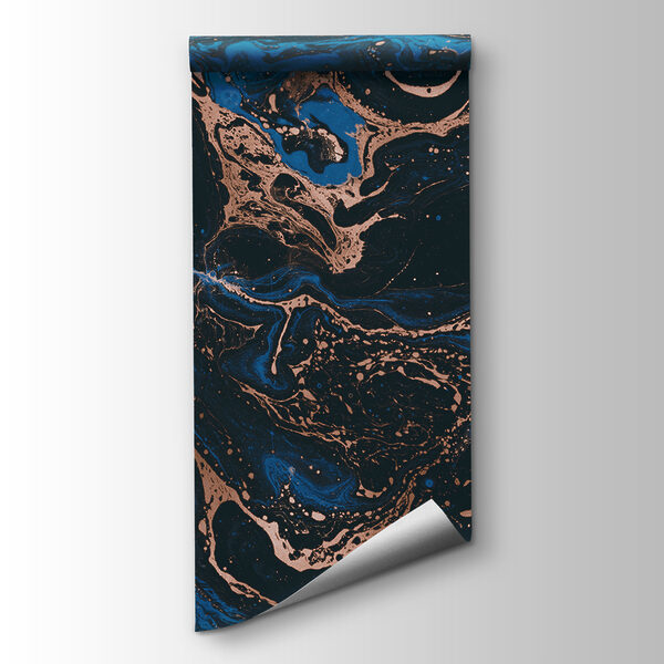 Swirling Midnight and Copper Rivers Swirling Midnight and Copper Rivers