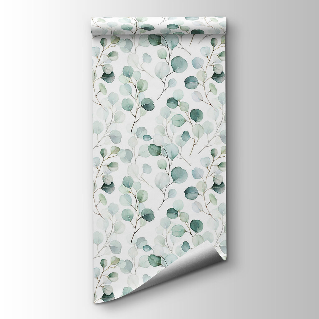 Pattern of green leaves