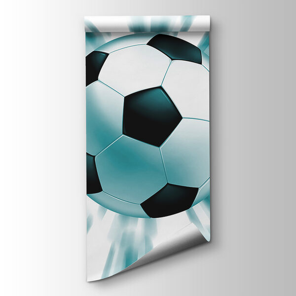 Football ball flying in the air Football ball flying in the air