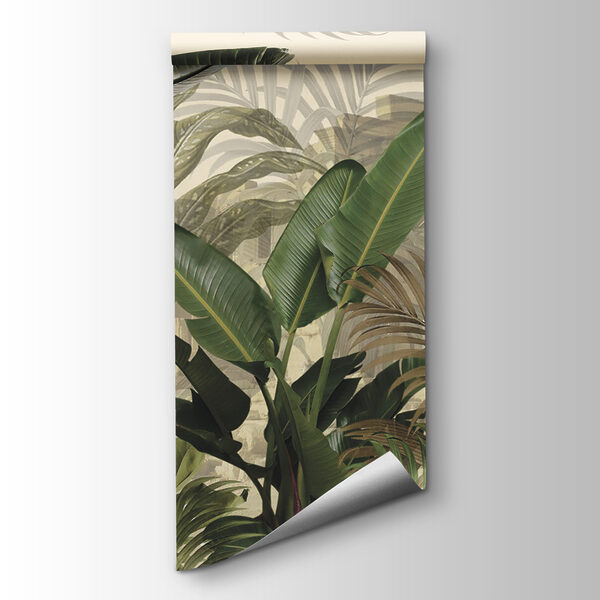 Group of tropical plants