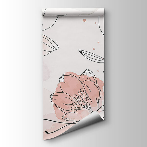 Drawing of flowers and leaves Drawing of flowers and leaves