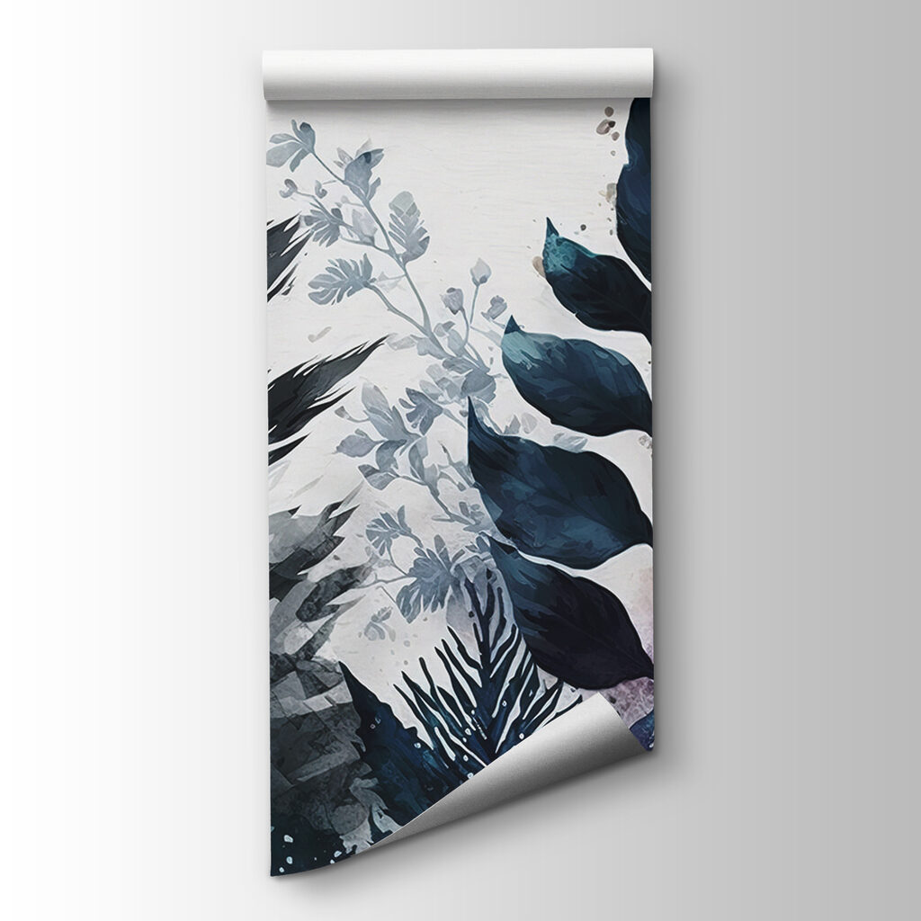 Elegant botanical abstract design