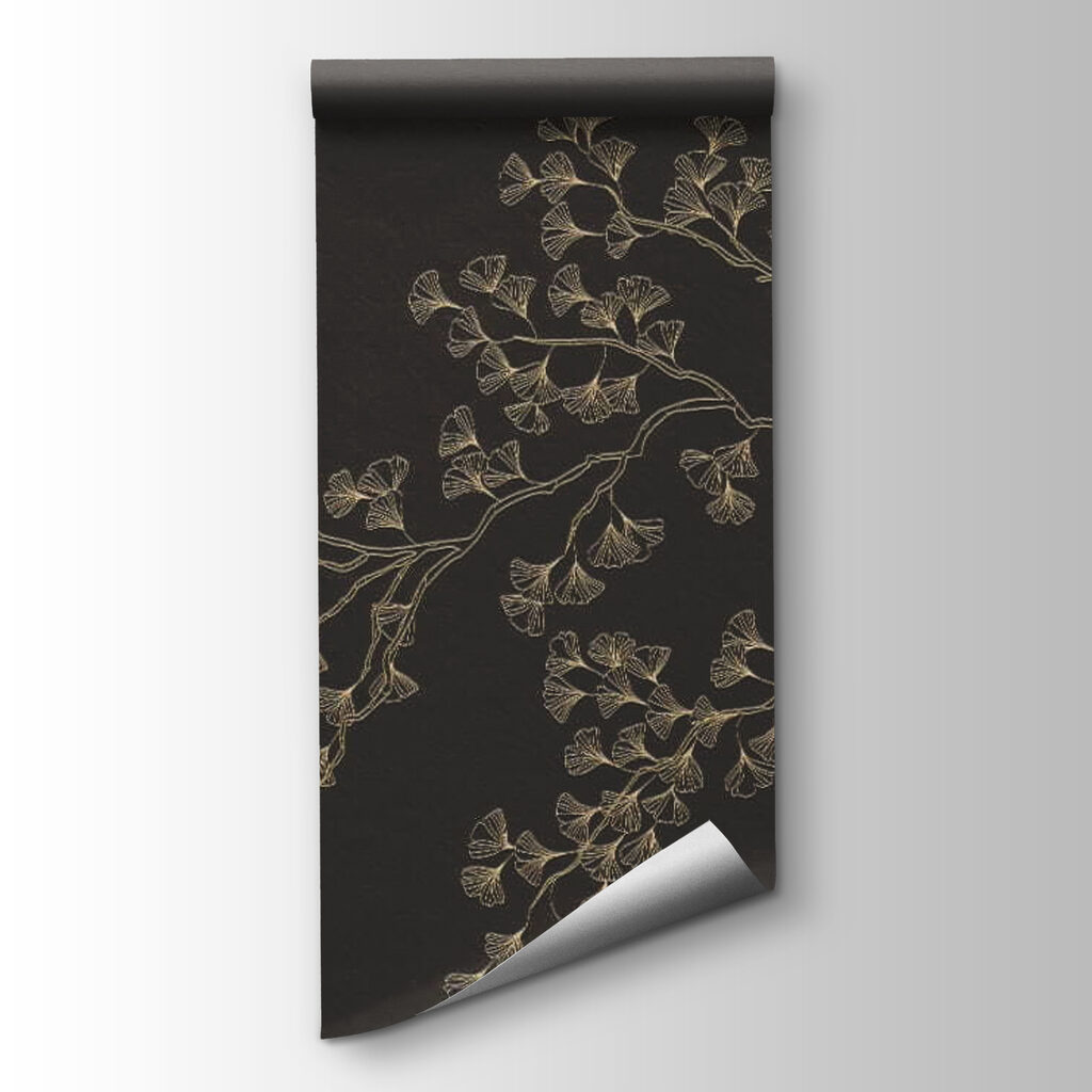 Branch with leaves on it