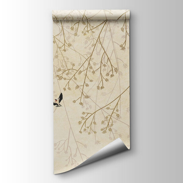 Birds flying in the branches of a tree Birds flying in the branches of a tree