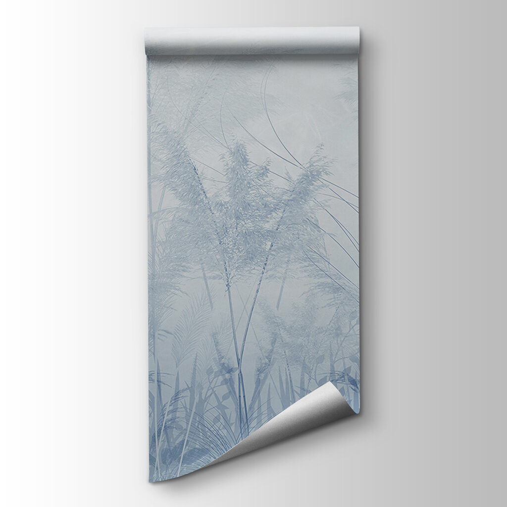 A field of grass and flowers