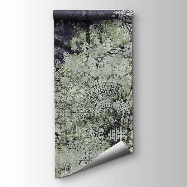 Abstract patterns in muted colors