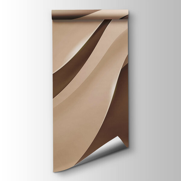 Elegant waves in soft tones