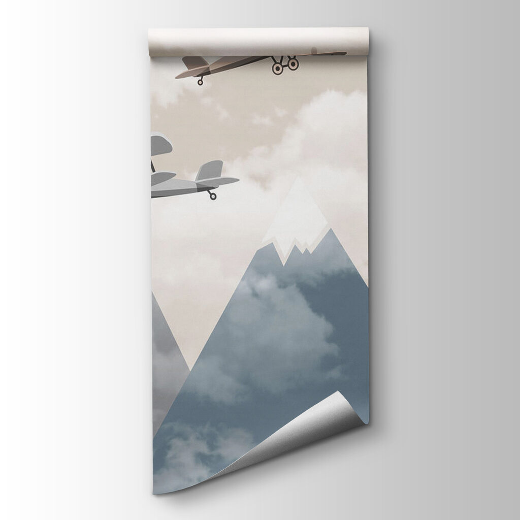 Group of airplanes flying in the sky