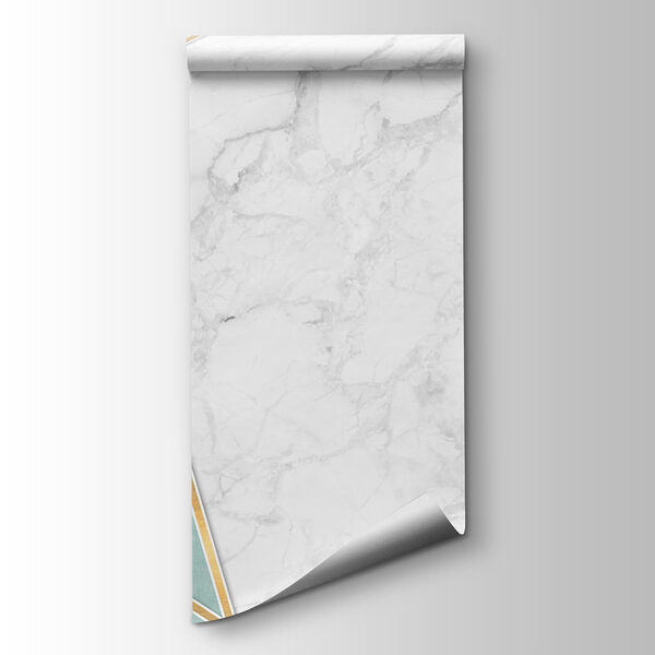 Elegant Mint and Marble Design