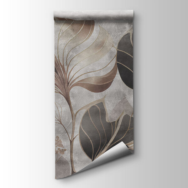 Elegant leaves in muted tones