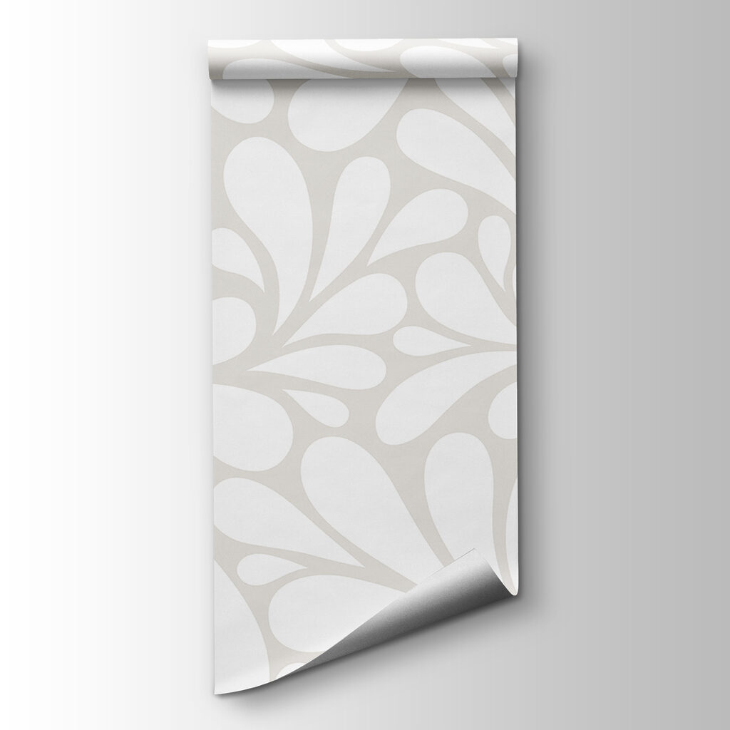 White and gray pattern