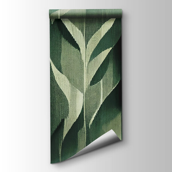 Intricate leaves in soothing green hues Intricate leaves in soothing green hues