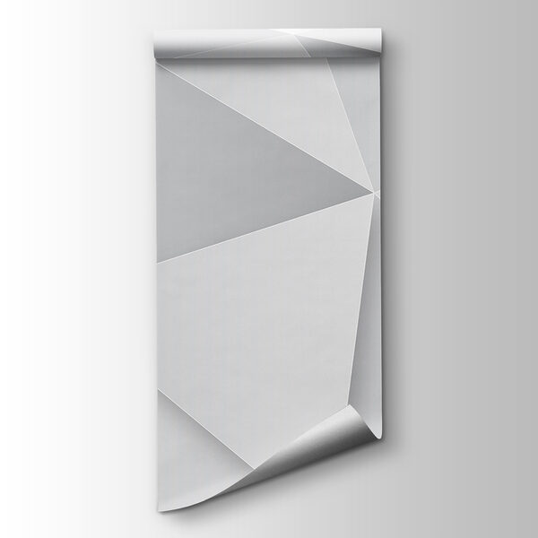 White triangle pattern