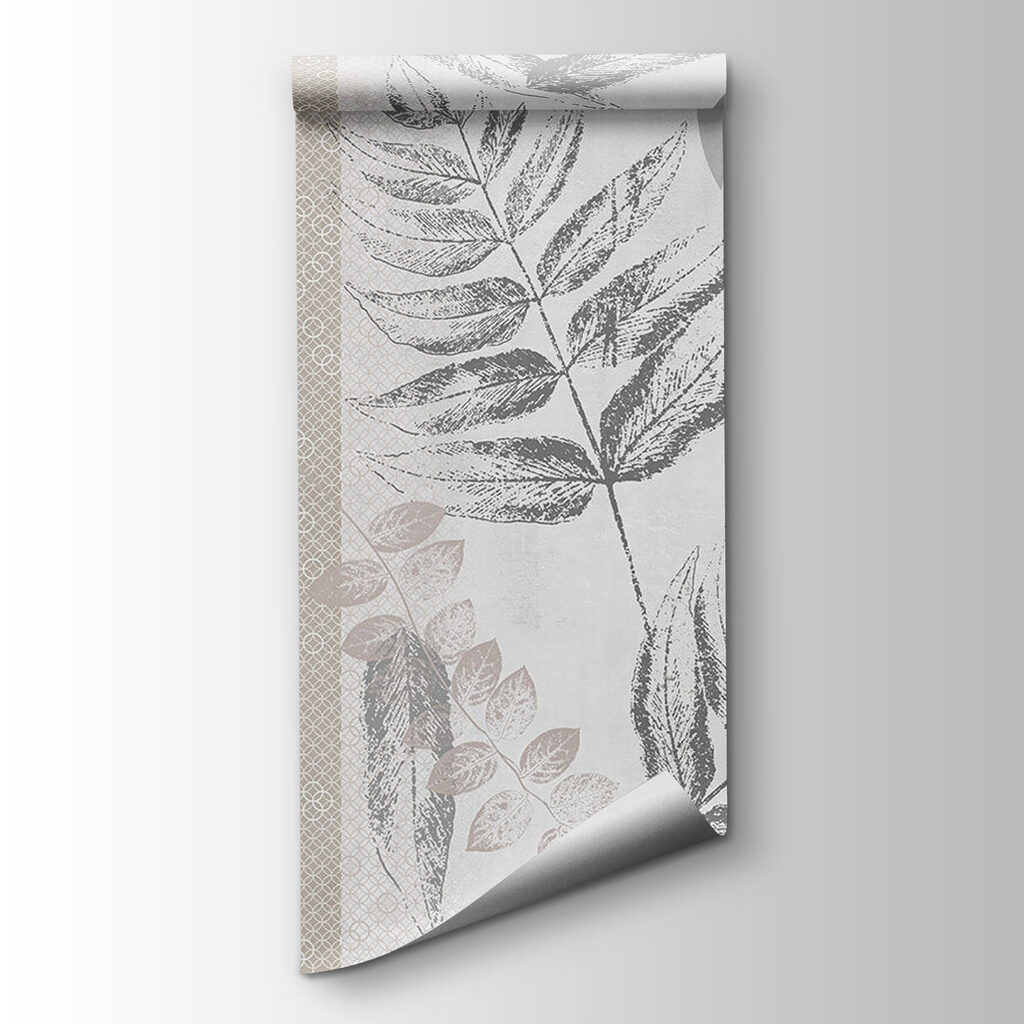 Botanical patterns in muted tones