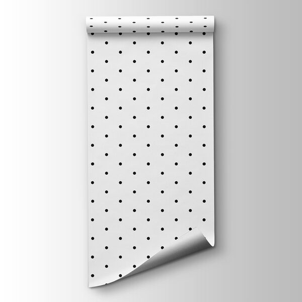 A black dots on a white background A black dots on a white background